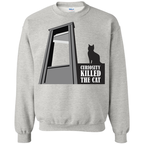 curiosity killed the cat apperal sweatshirt T-Shirt