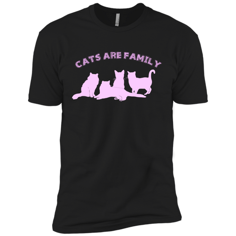cats are family (pink) sweatshirt T-Shirt