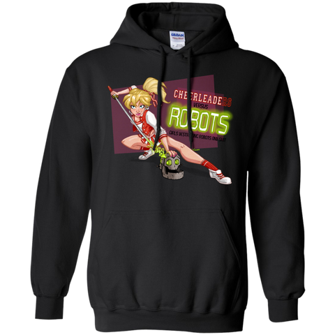 cheerleaders versus robots T-Shirt