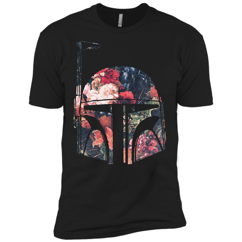 floral boba fett helmet T-Shirt