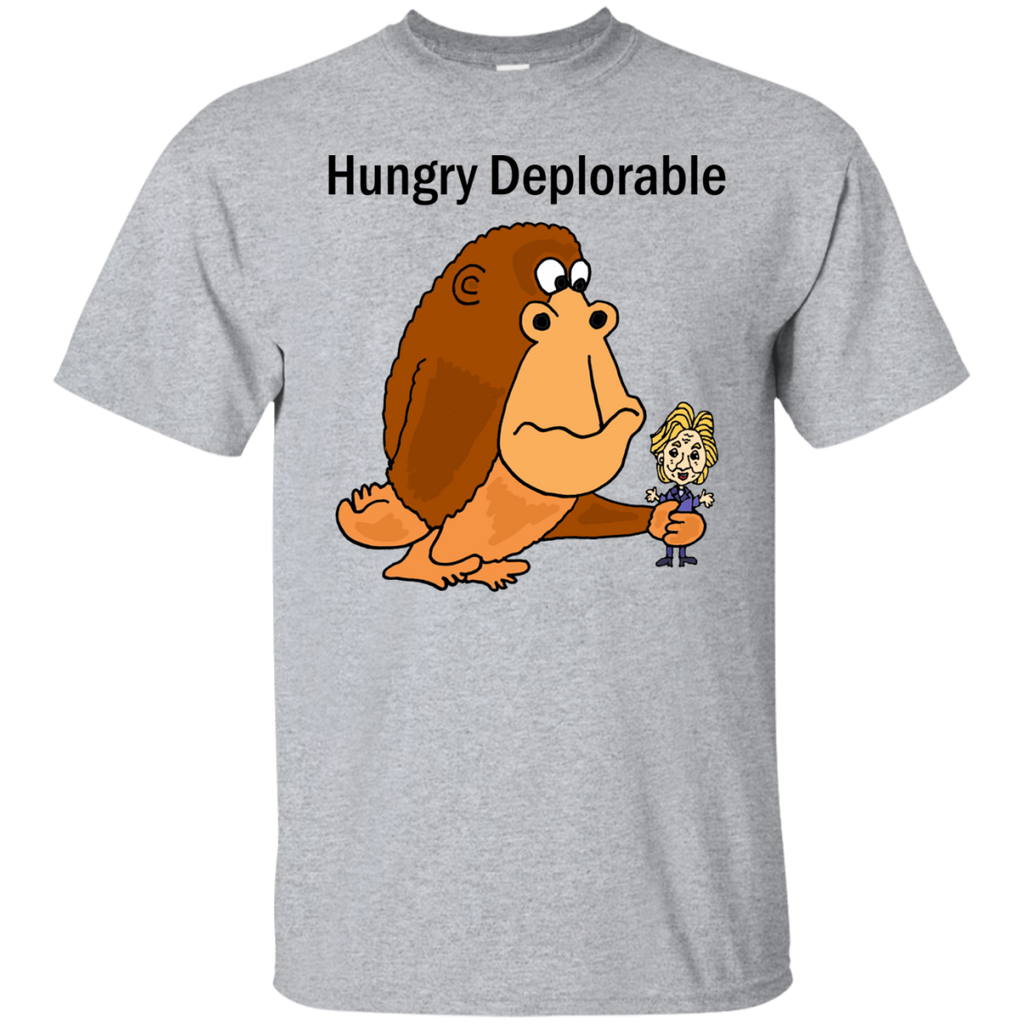 funny hungry deplorable giant ape holding hillary sweatshirt T-Shirt