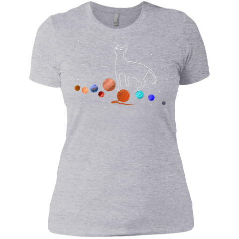 cat & yarn planets sweatshirt T-Shirt