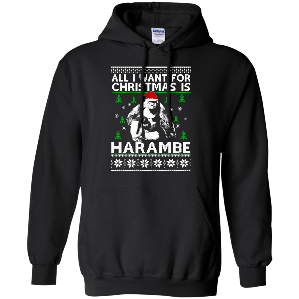 all i want for christmas is harambe sweater, T-Shirt