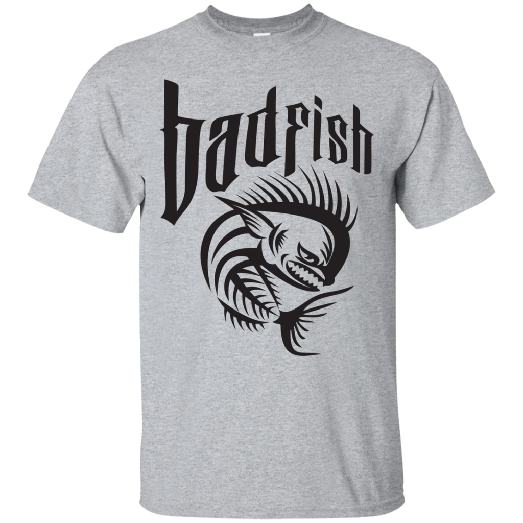 dorado dolphin fish angry skeleton badfish retro sweatshirt T-Shirt