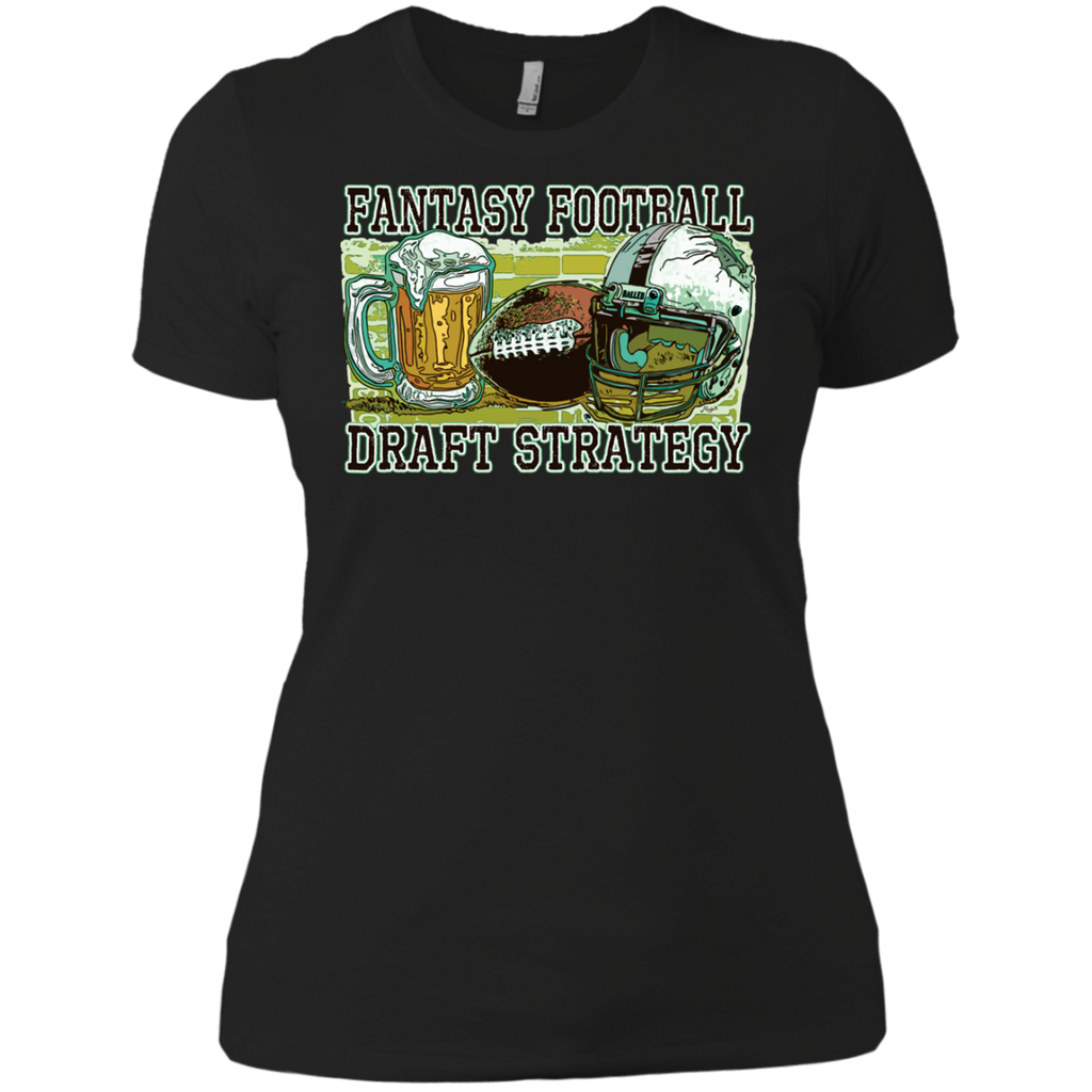 fantasy football draft strategy  beer and football T-Shirt