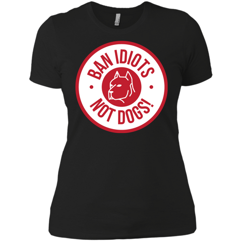 ban idiots not dogs T-Shirt