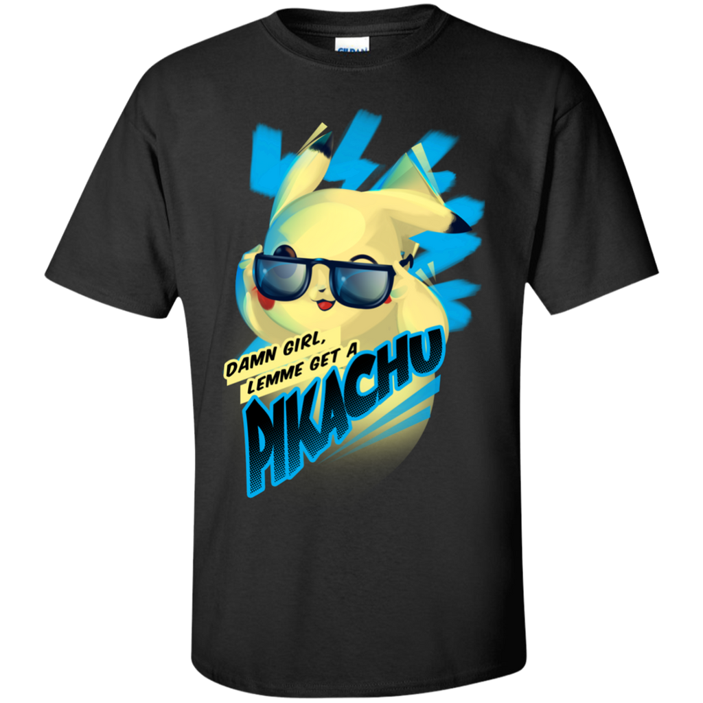 damn girl - lemme get a pikachu 8 T-Shirt