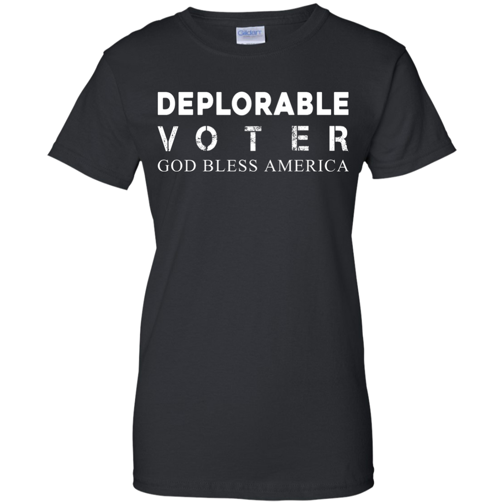 deplorable voter god bless america T-Shirt