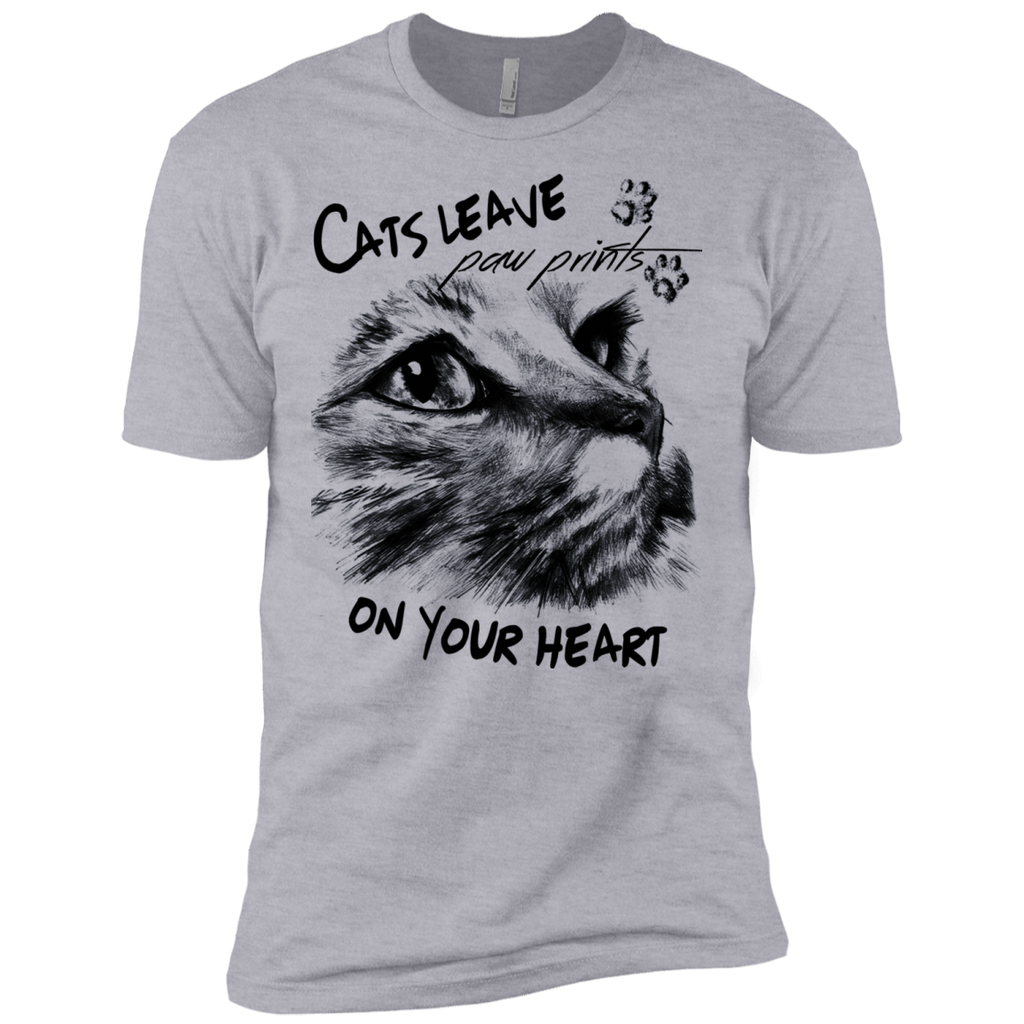 cats leave paw prints on your heart sweatshirt T-Shirt
