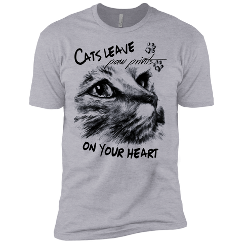 cats leave paw prints on your heart sweatshirt T-Shirt