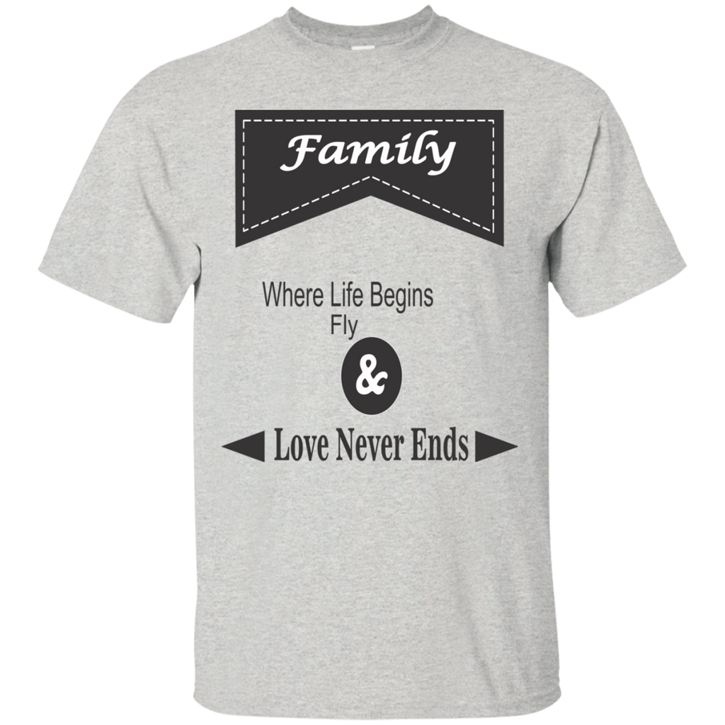 family love never ends matching family T-Shirt