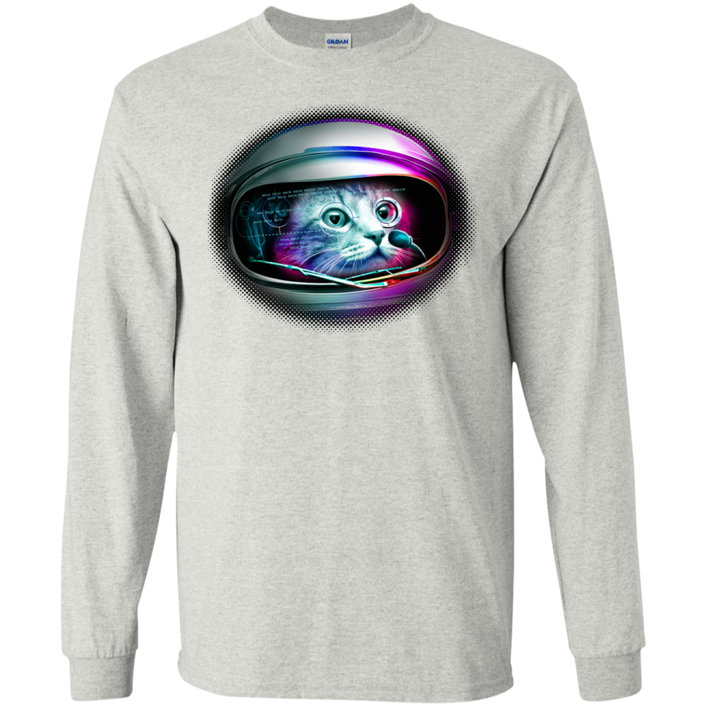 cyborg cat (1) t- T-Shirt