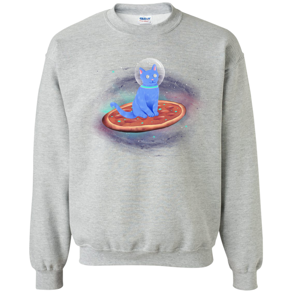 cat, pizza, space sweatshirt T-Shirt