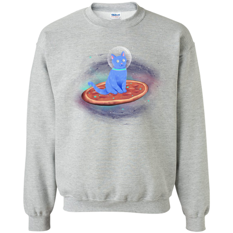 cat, pizza, space sweatshirt T-Shirt