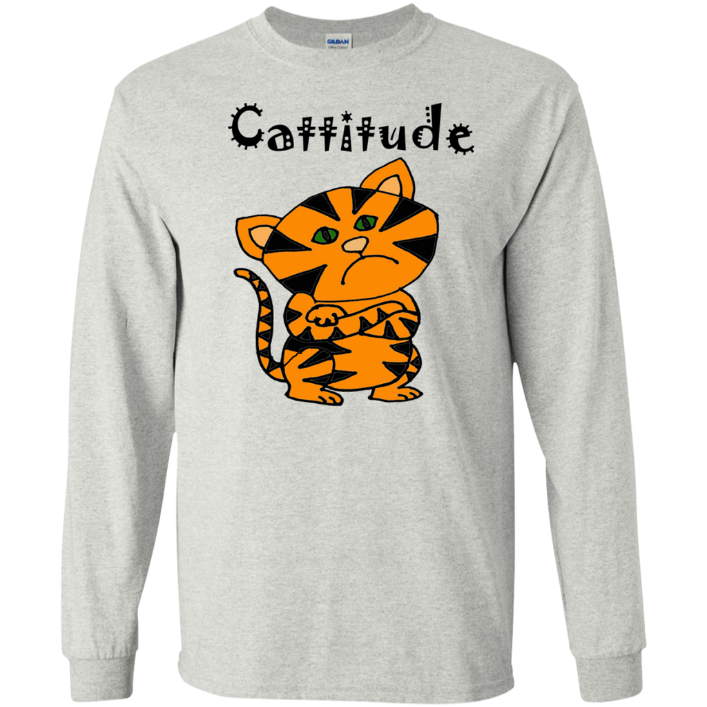 cool funny orange tiger cat with attitude t- T-Shirt