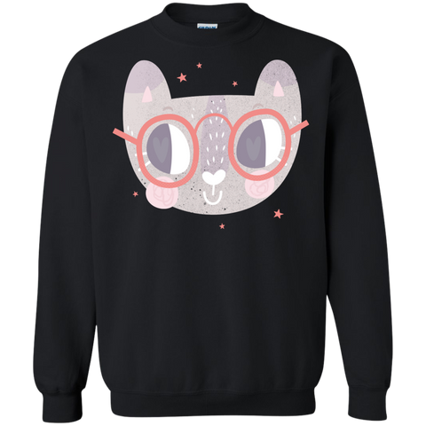 cute kitty face design 3 sweatshirt T-Shirt
