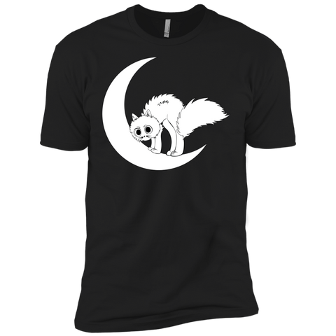 cat on moon sweatshirt T-Shirt