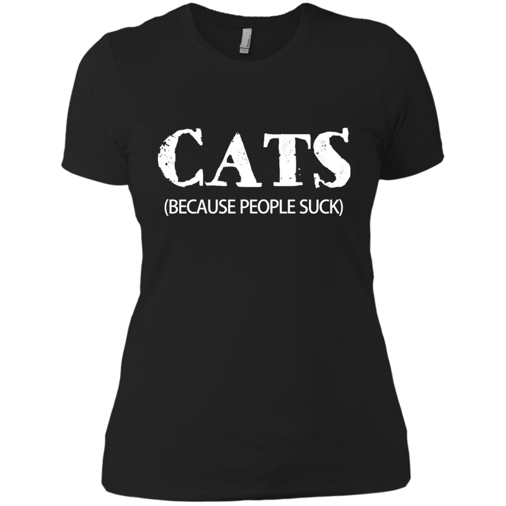 cats (because people suck) T-Shirt