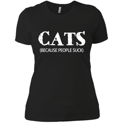cats (because people suck) T-Shirt