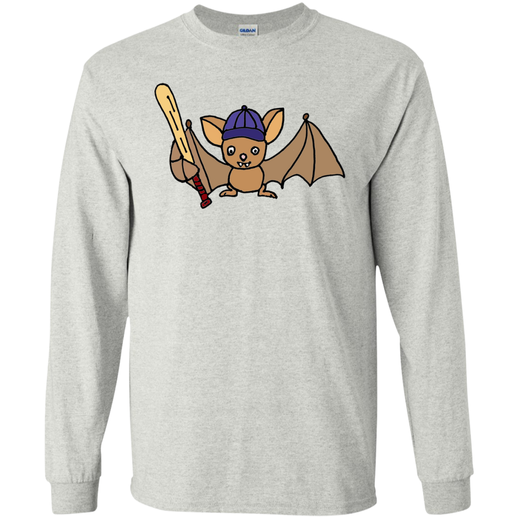 cool funny bat holding baseball bat T-Shirt