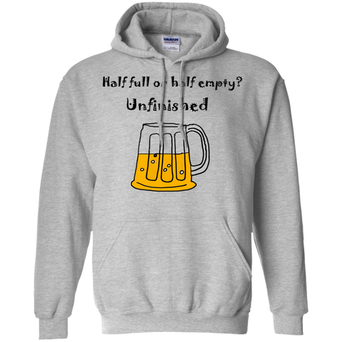 cool funny beer glass half full cartoon T-Shirt