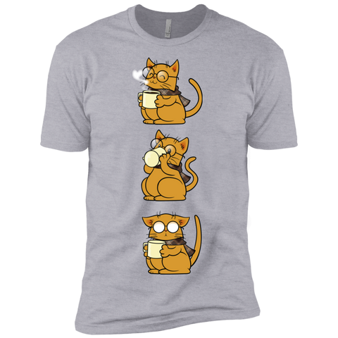 cat, coffee and glasses sweatshirt T-Shirt
