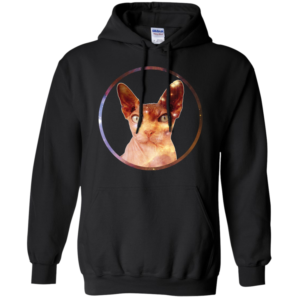 cosmic circle sphynx cat t- T-Shirt