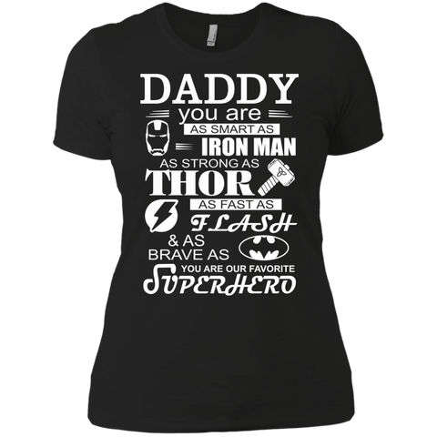 daddy you are as smart as iron man T-Shirt