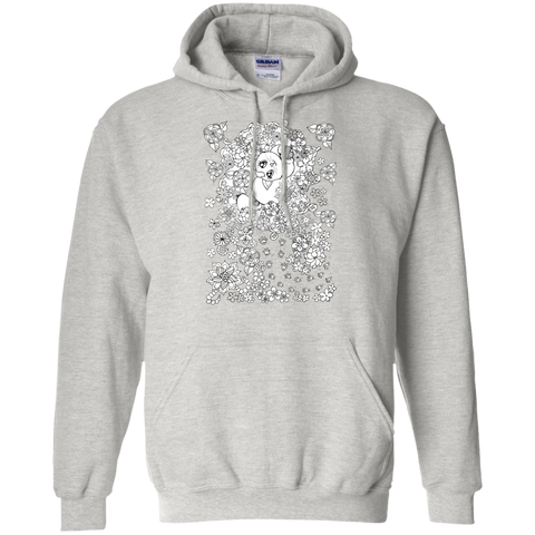 cat and flowers sweatshirt T-Shirt