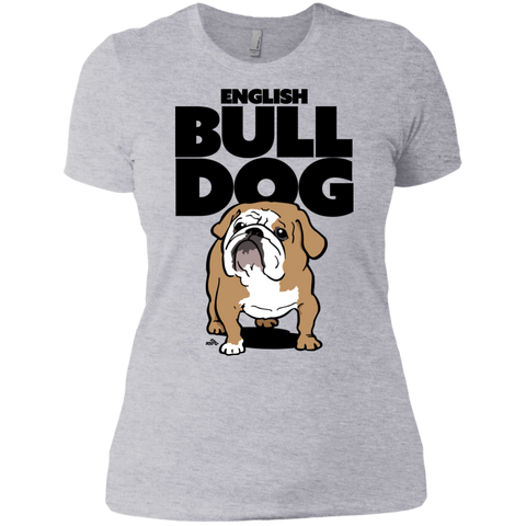 english bulldog cartoon dog T-Shirt