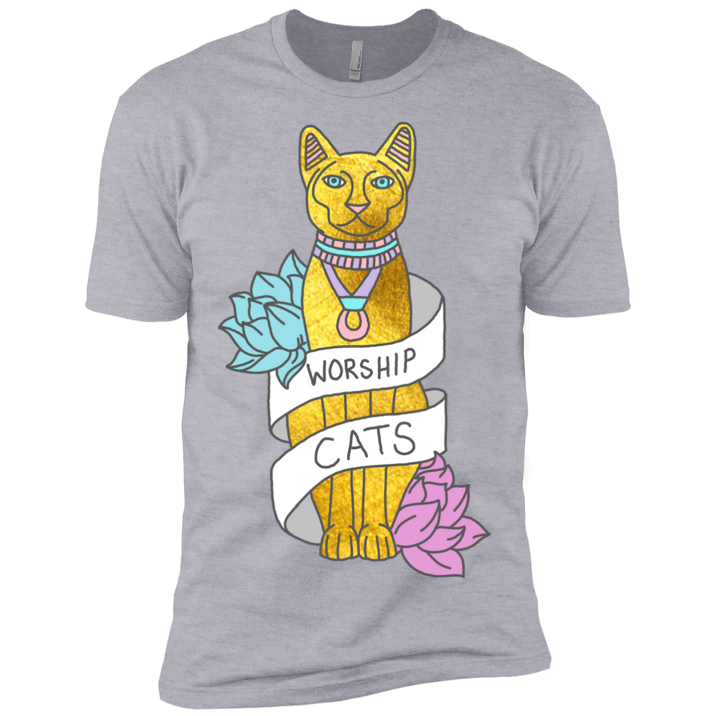 cats egypt pyramid gold kitten pets tabby tumblr gold typography sweatshirt T-Shirt
