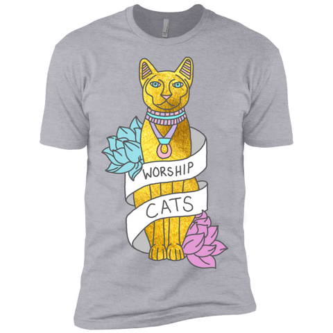 cats egypt pyramid gold kitten pets tabby tumblr gold typography sweatshirt T-Shirt
