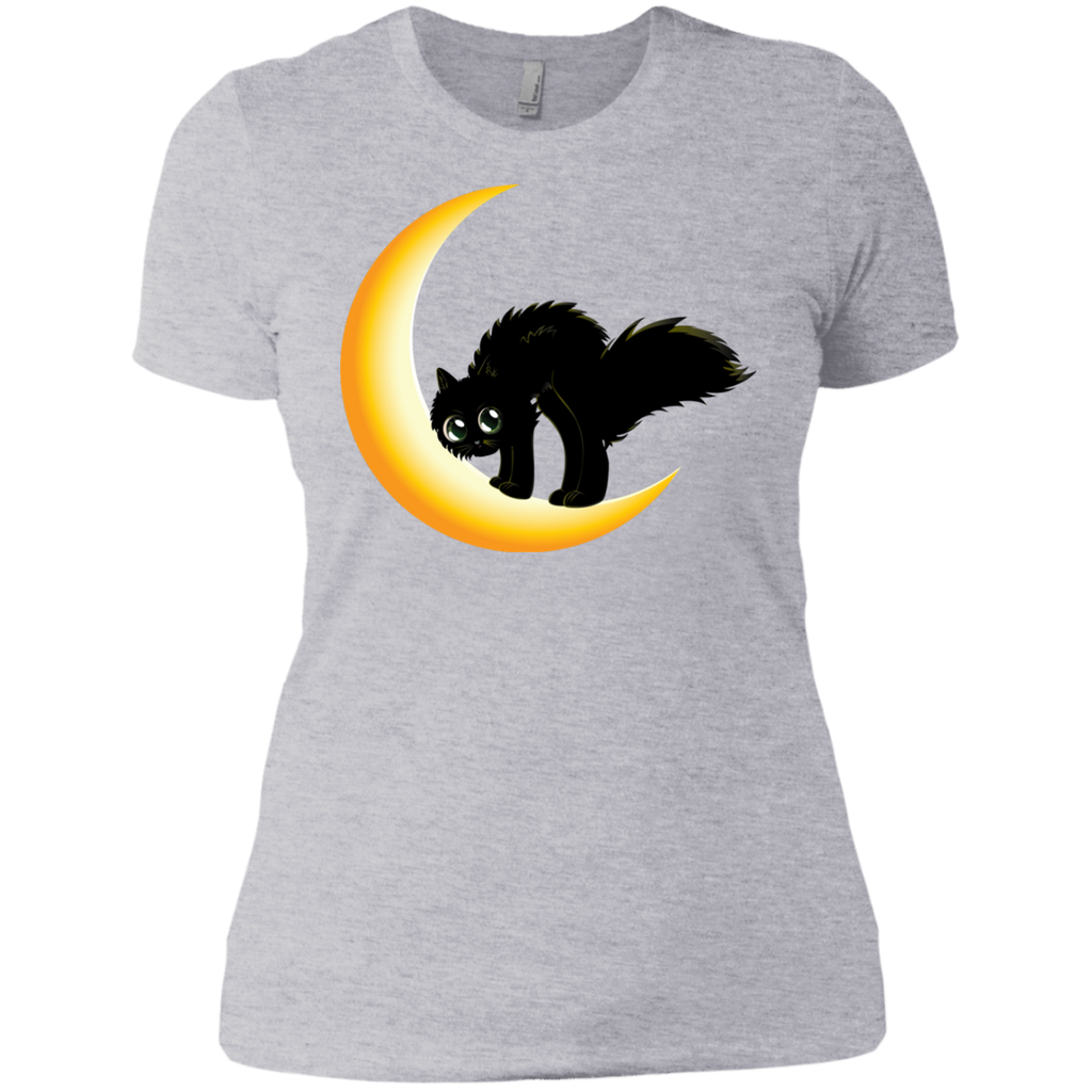 black cat on moon sweatshirt T-Shirt