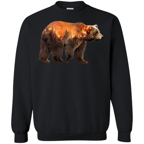 bear escape from mountain fire sweatshirt T-Shirt