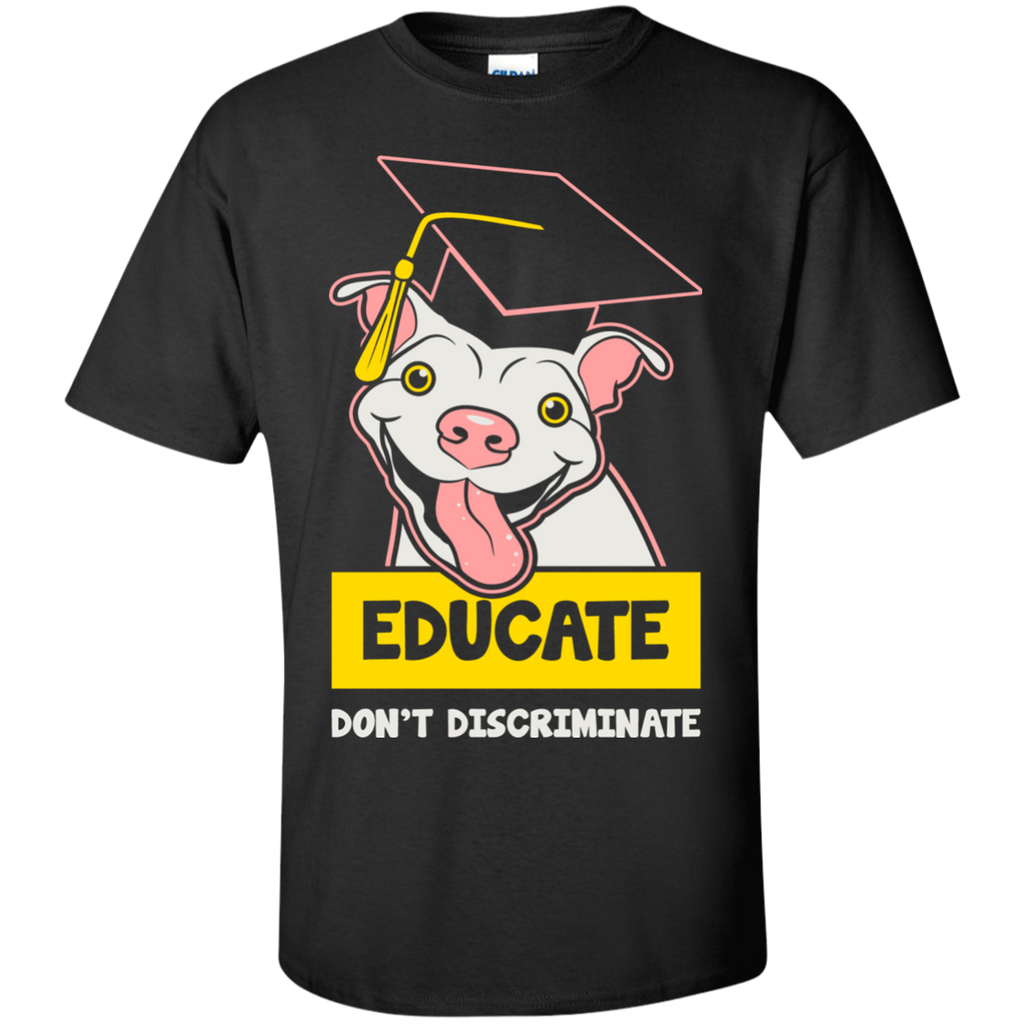 educate pitbulls T-Shirt