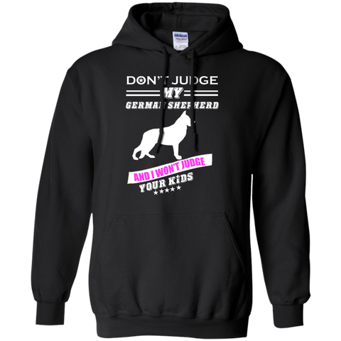 don't judge my german shepherd T-Shirt