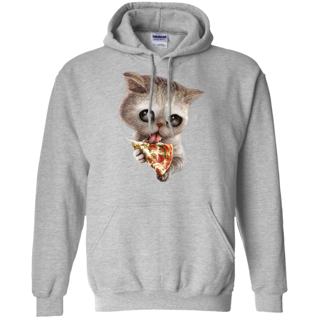 cat loves pizza sweatshirt T-Shirt