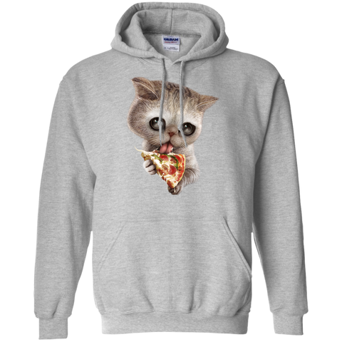 cat loves pizza sweatshirt T-Shirt