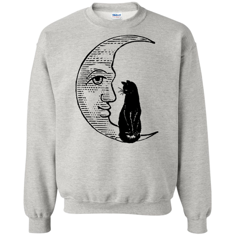 cat sitting on the moon sweatshirt T-Shirt