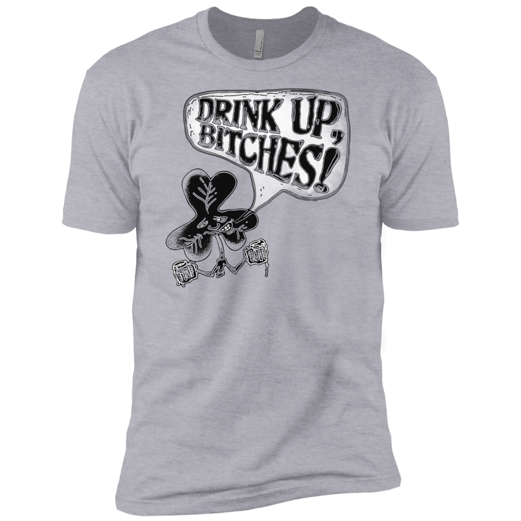 drink up bitches irish shamrock T-Shirt