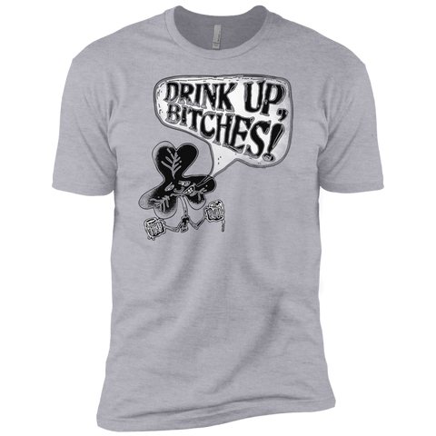 drink up bitches irish shamrock T-Shirt