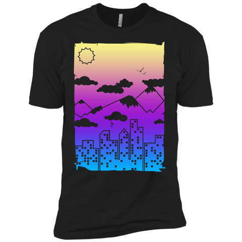 faded city sweatshirt T-Shirt