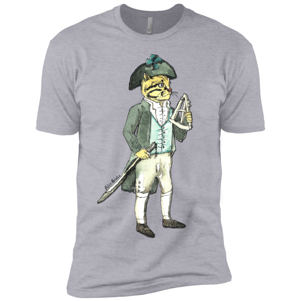 captain cat with a sword and sextant sweatshirt T-Shirt