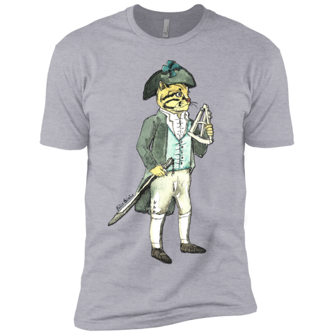 captain cat with a sword and sextant sweatshirt T-Shirt