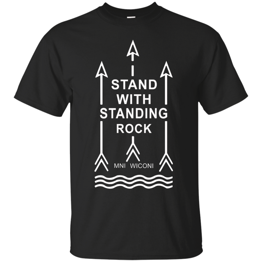 i stand with standing rock, mni wiconi T-Shirt