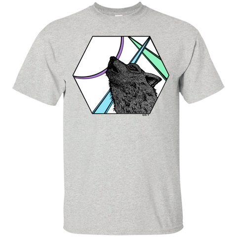 colourful wolfe matching family T-Shirt