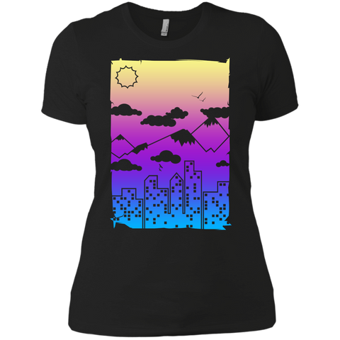 faded city sweatshirt T-Shirt