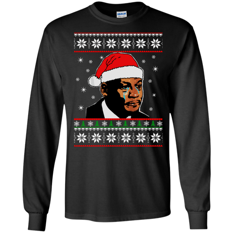 crying jordan christmas sweater, T-Shirt
