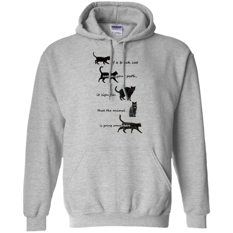 black cat crossing sweatshirt T-Shirt
