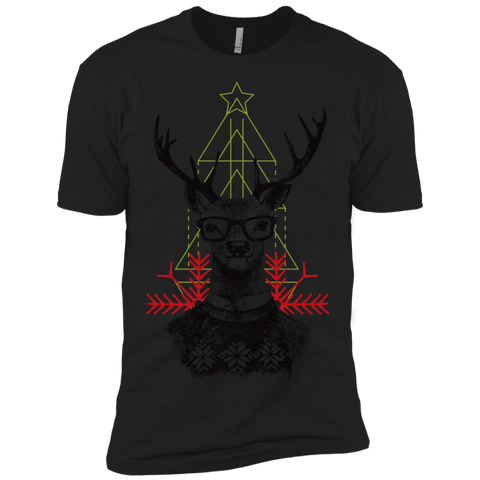 christmas hipster deer holiday sweater T-Shirt